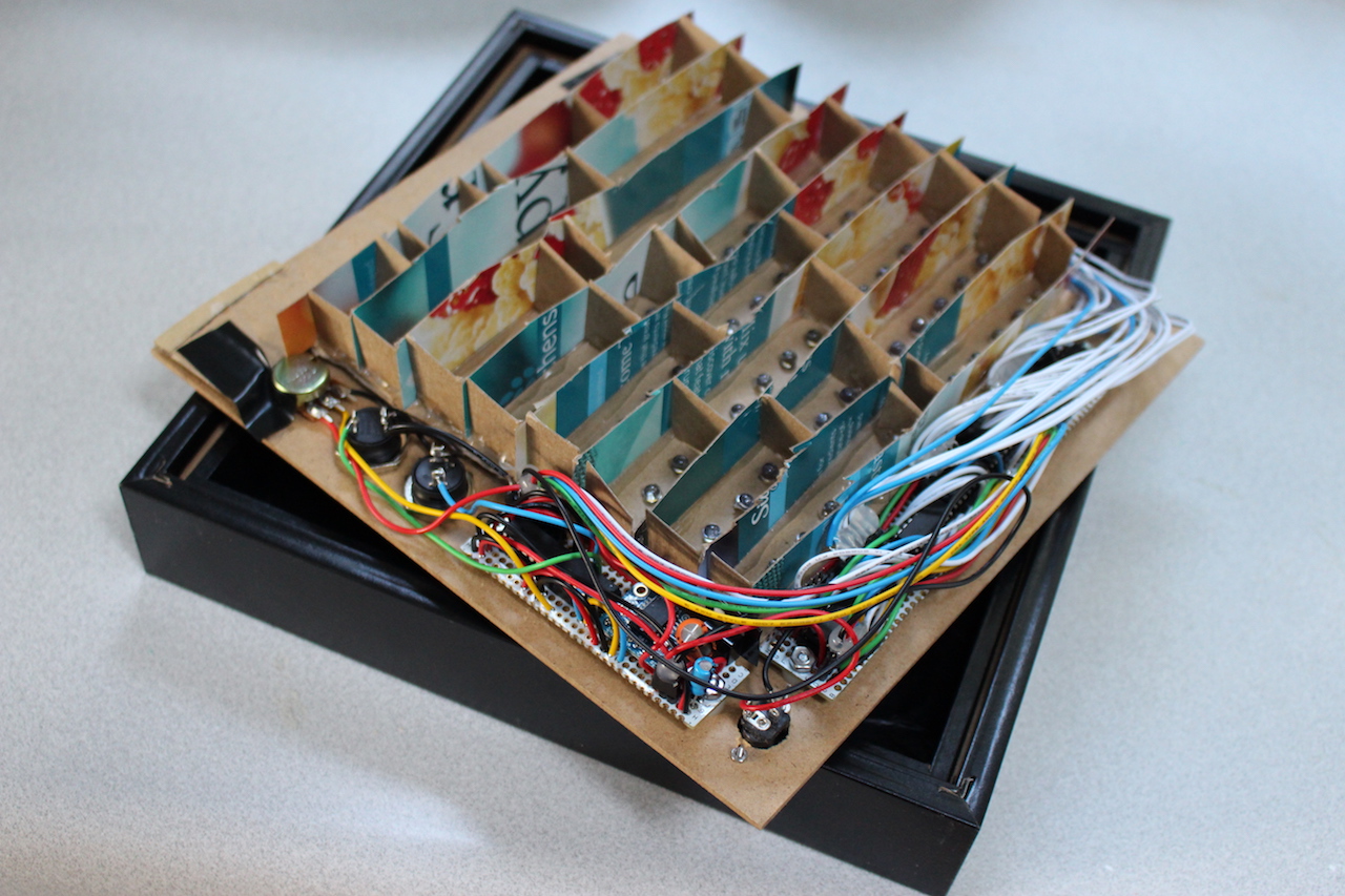 Disassembled word clock